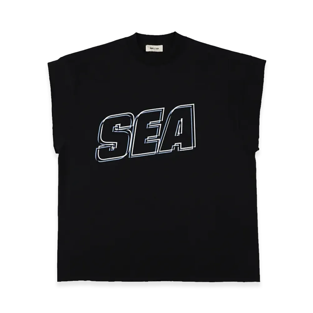 WIND AND SEA Sea Alive Cut Off Tee "Black"