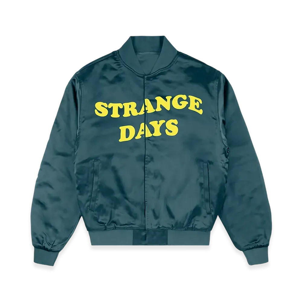 ANTI SOCIAL SOCIAL CLUB Strange Days Bomber Jacket "Teal"