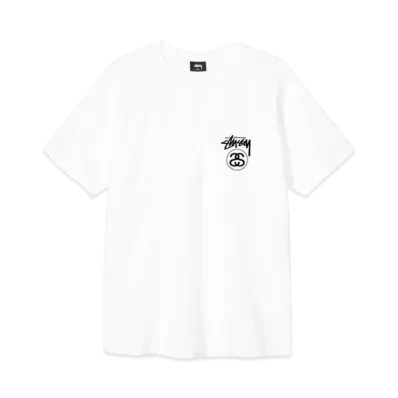 Stussy Stock Link Tee "White"