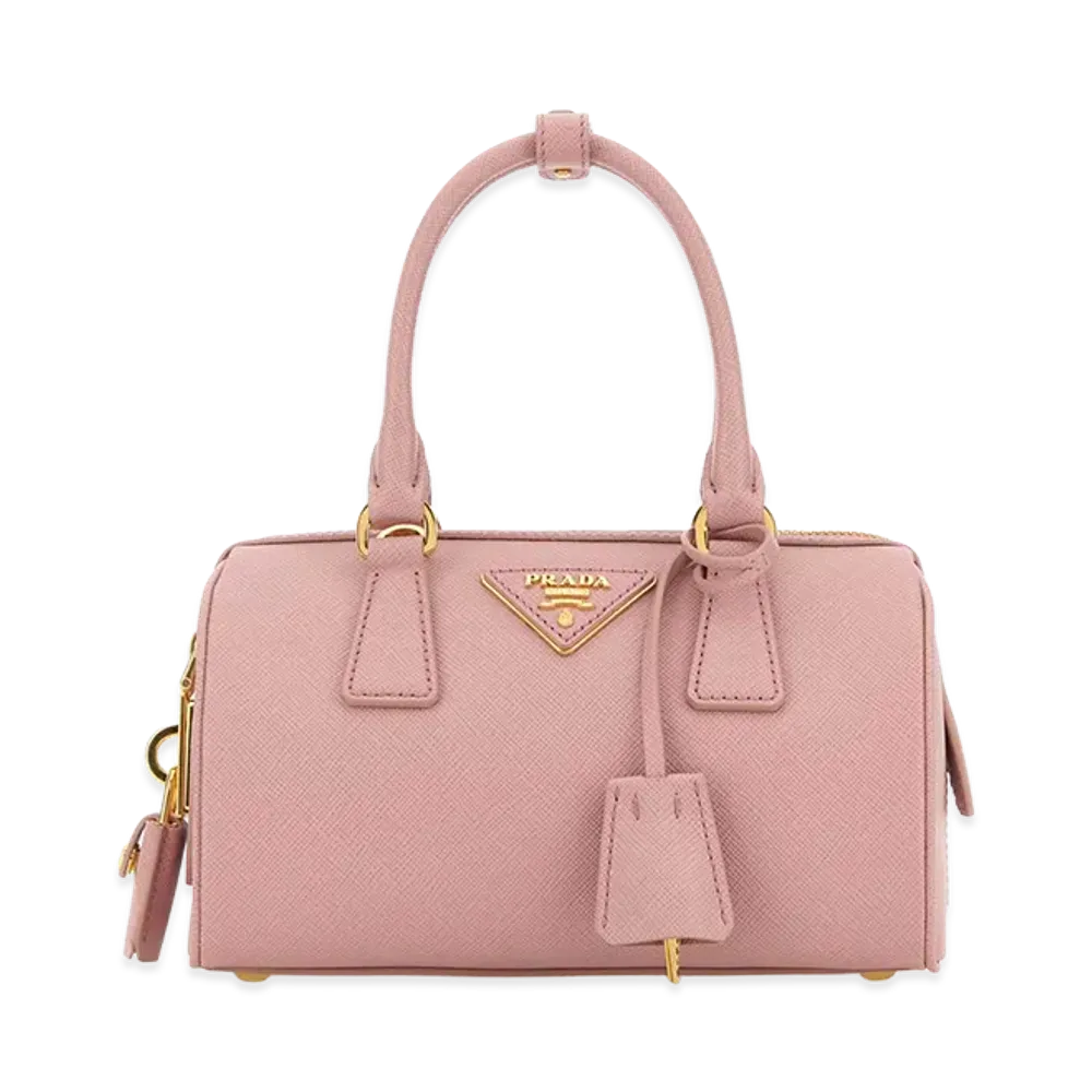 PRADA Women's Leather Handbag "Pink"