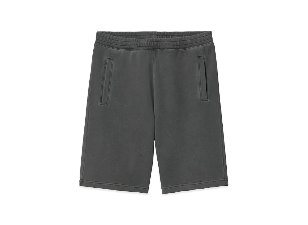 Carhartt WIP Nelson Sweat Short "Black(Garment Dyed)"