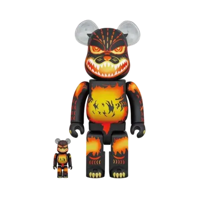 Bearbrick Godzilla VS Destoroyah Ver. Godzilla (Meltdown Ver.)100% & 400%