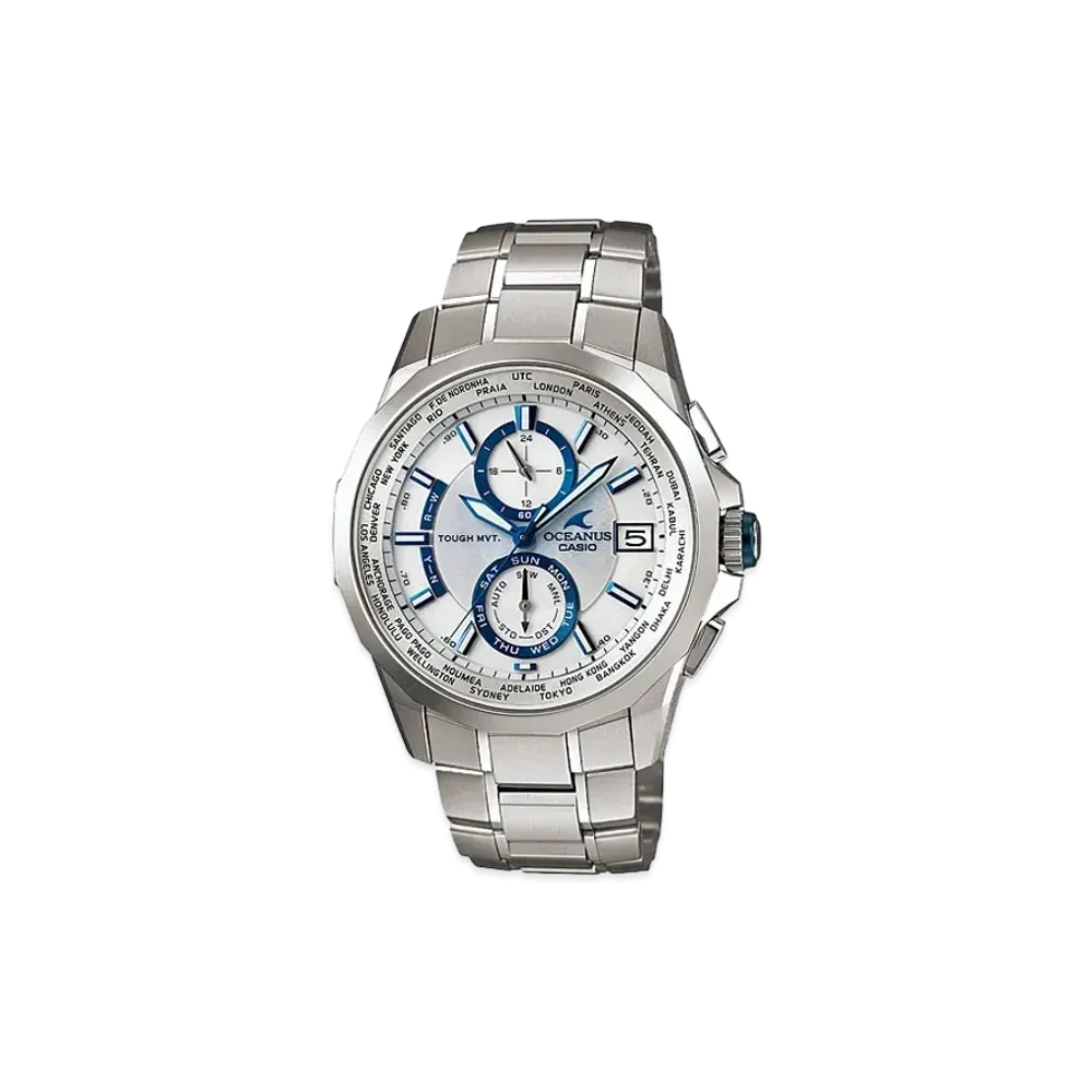Casio OCEANUS Manta OCW-S2000PW-7AJF "Silver"