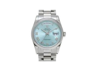 ROLEX Daydate "Ice Blue/Platinum"