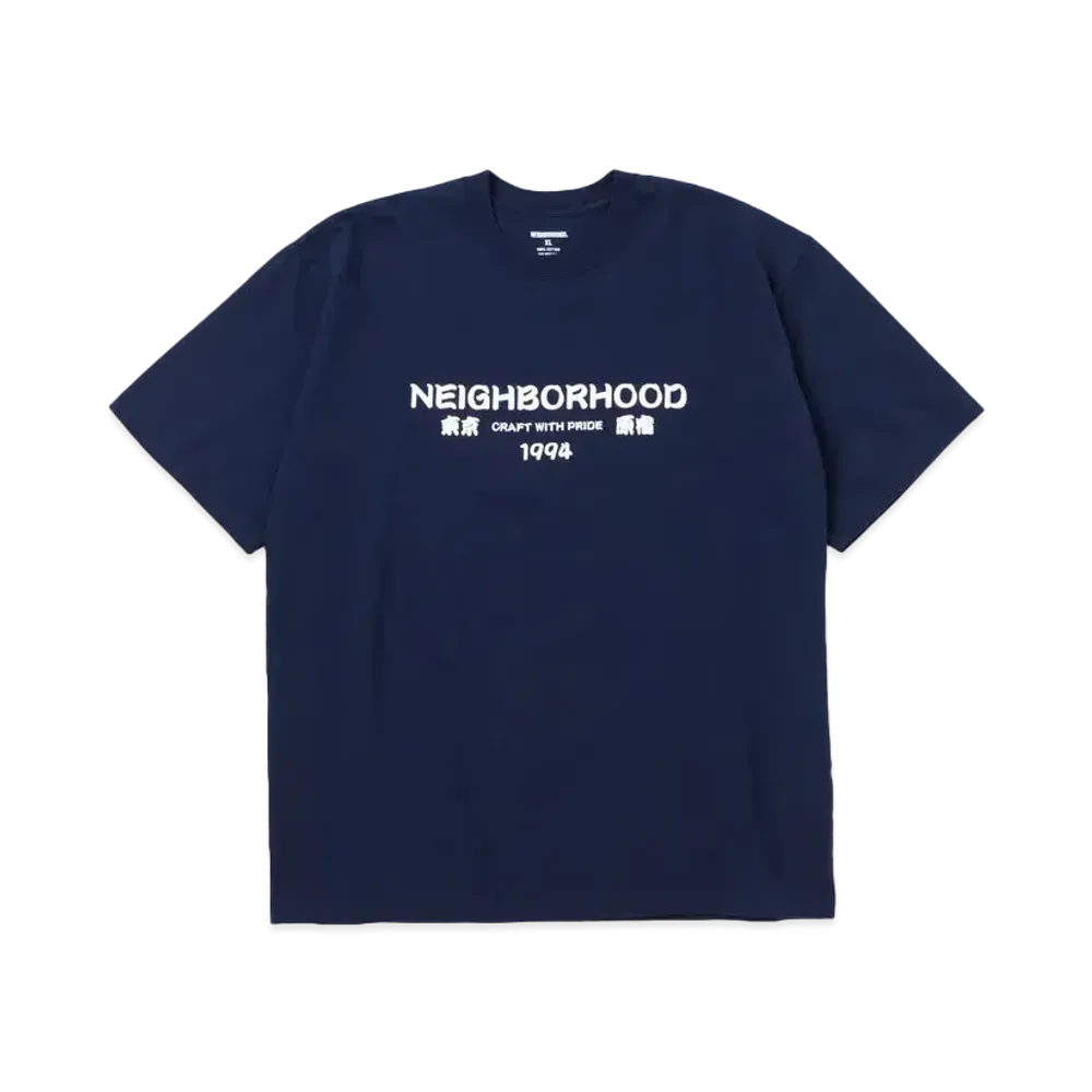 NEIGHBORHOOD NH . Tee SS-14 "Navy"