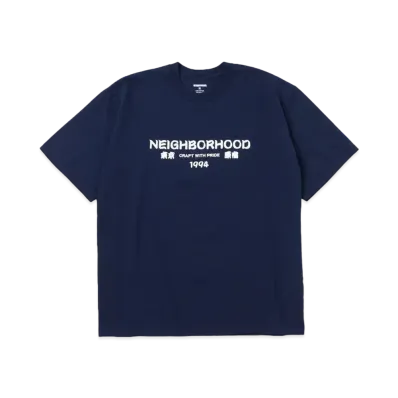 NEIGHBORHOOD NH . Tee SS-14 "Navy"