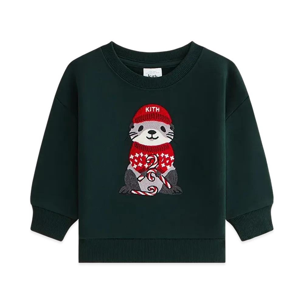Kithmas Baby Otter Nelson Crewneck "Stadium"