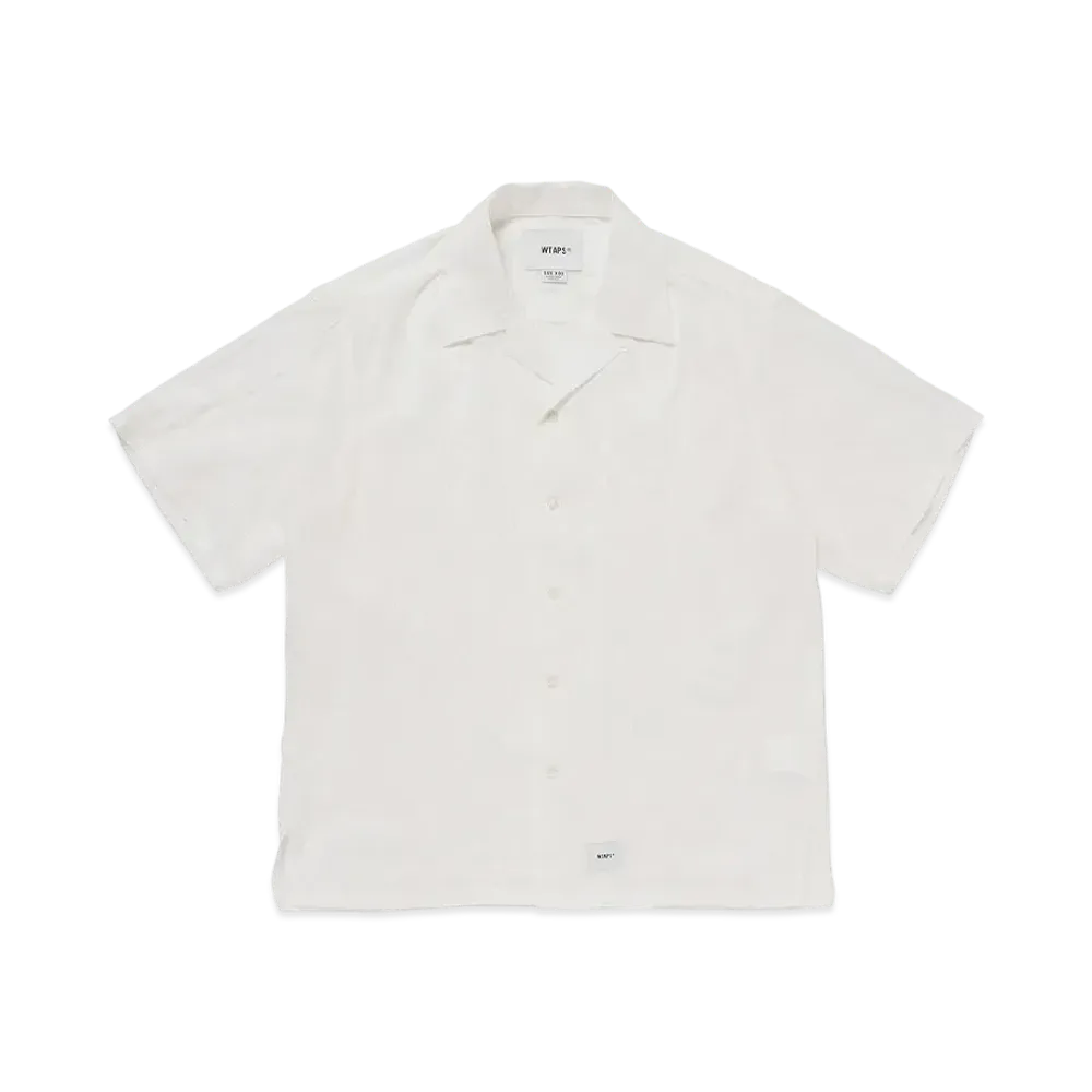 WTAPS Frio 02 / SS / Cotton. Dobby. Textile "White"