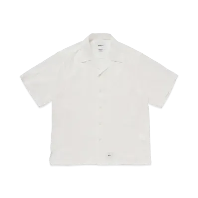 WTAPS Frio 02 / SS / Cotton. Dobby. Textile "White"