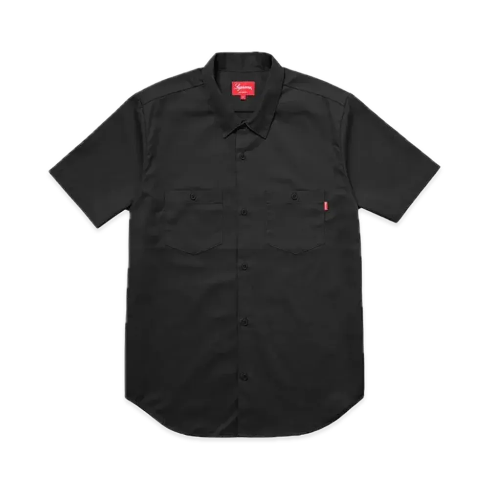 Supreme x Michael Jackson S/S Work Shirt "Black"
