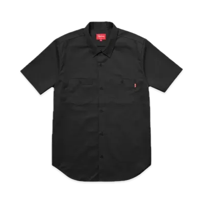 Supreme x Michael Jackson S/S Work Shirt "Black"