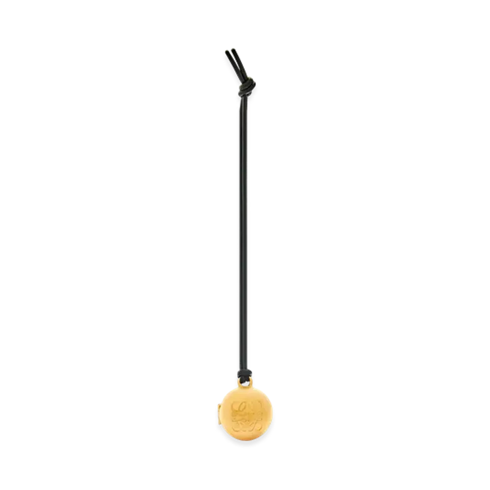 LOEWE Pebble Rocket Charm "Gold/Black"
