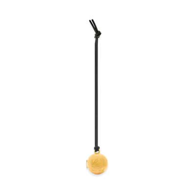 LOEWE Pebble Rocket Charm "Gold/Black"