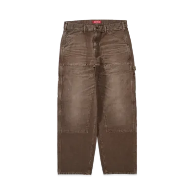 Supreme Worn Double Knee Painter Pant (26SS) "Brown"