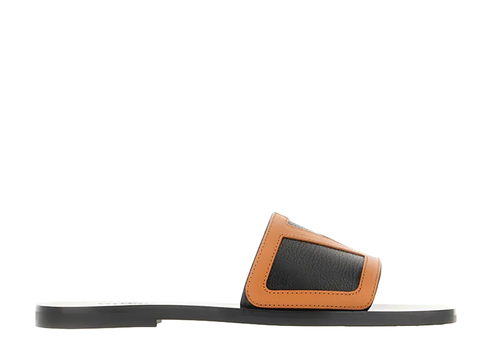 Valentino Garavani Women's Viva Superstar 20mm Slides "Black"