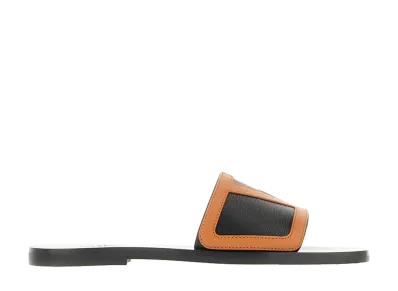 Valentino Garavani Women's Viva Superstar 20mm Slides "Black"