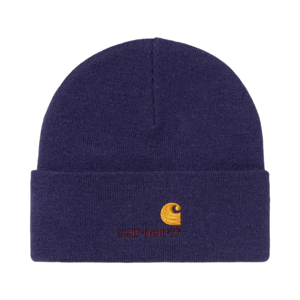 Carhartt WIP American Script Beanie "Aura"