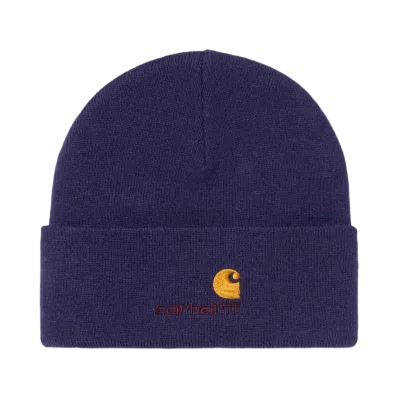 Carhartt WIP American Script Beanie "Aura"