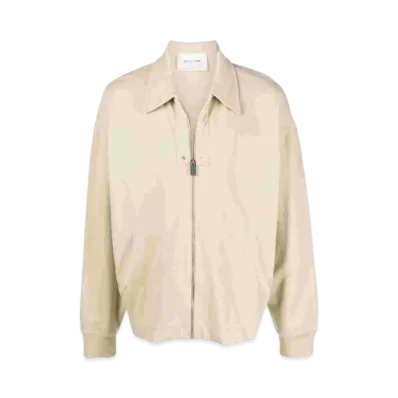 1017 ALYX 9SM Zip-Front Cotton Jacket "White"