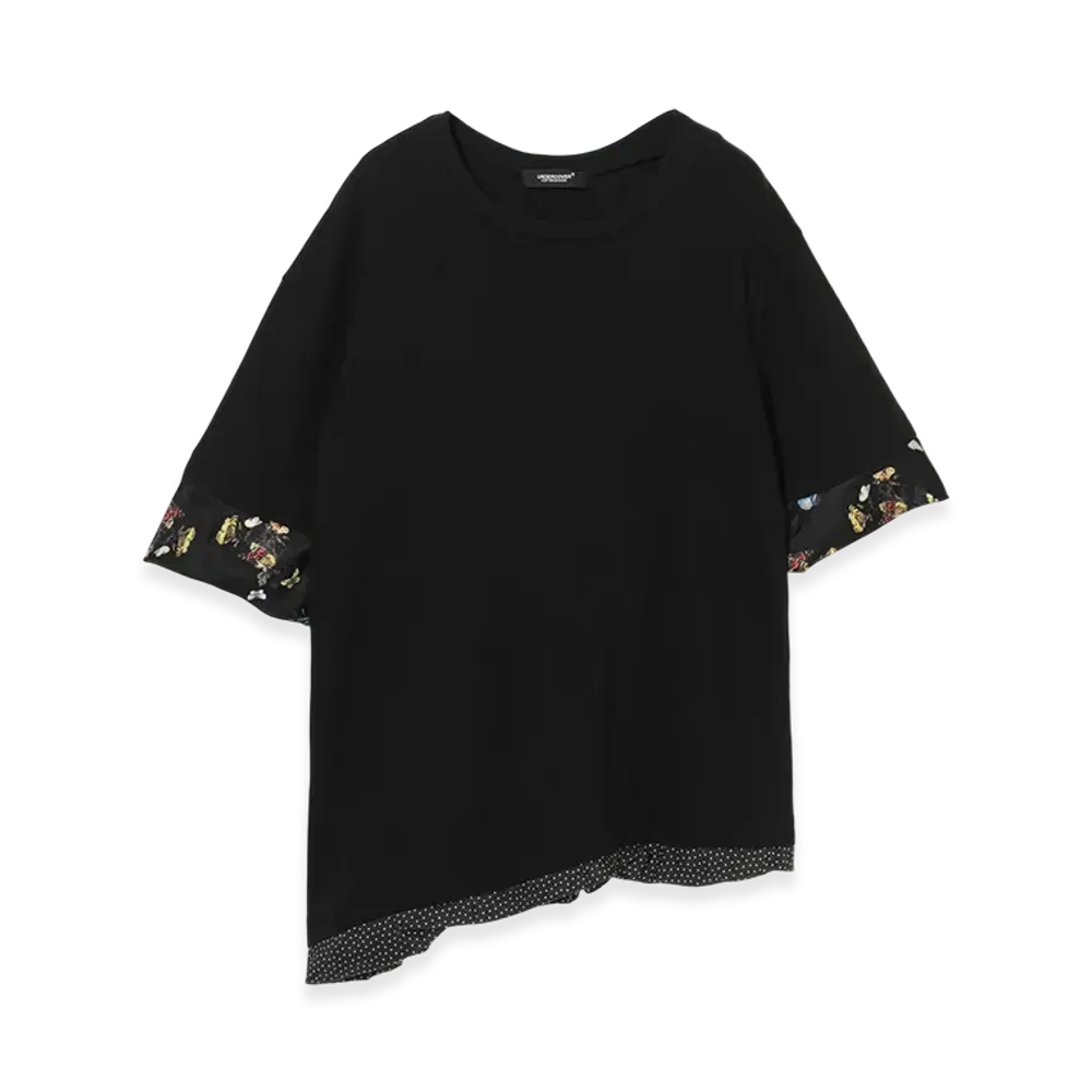 UNDERCOVER Cotton Layered T-Shirt "Black"