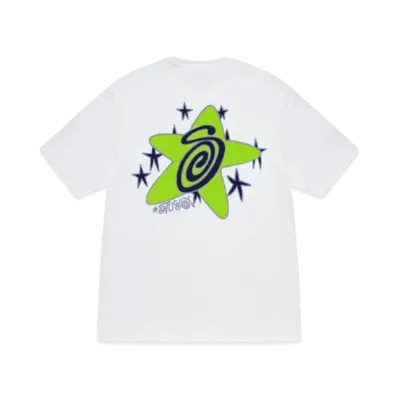 Stussy Galaxy Tee "Ash Heather"