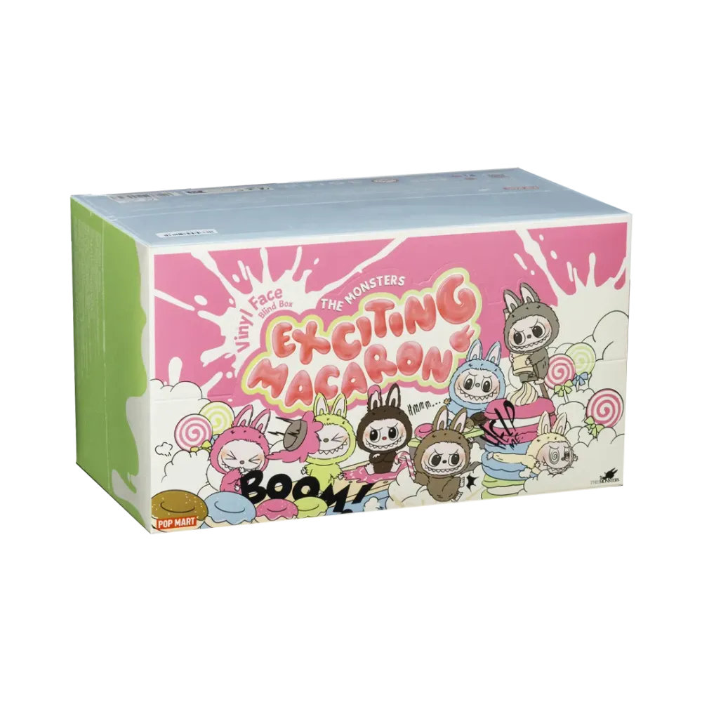 POP MART THE MONSTERS (LABUBU) Exciting Macaron Plush Series [Assortment Box]