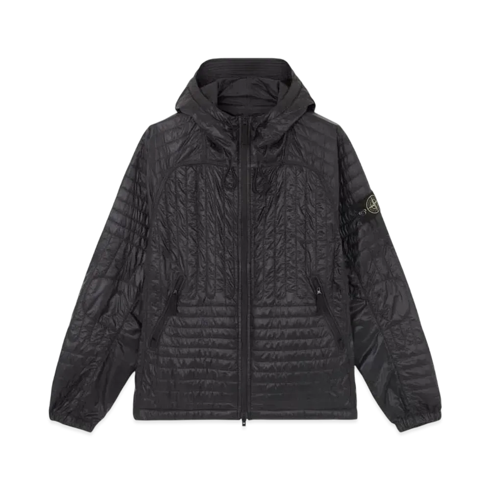 Stone Island 43232 Pertex Quantum Made From Netplus With Primaloft Insulation Technology "Black"