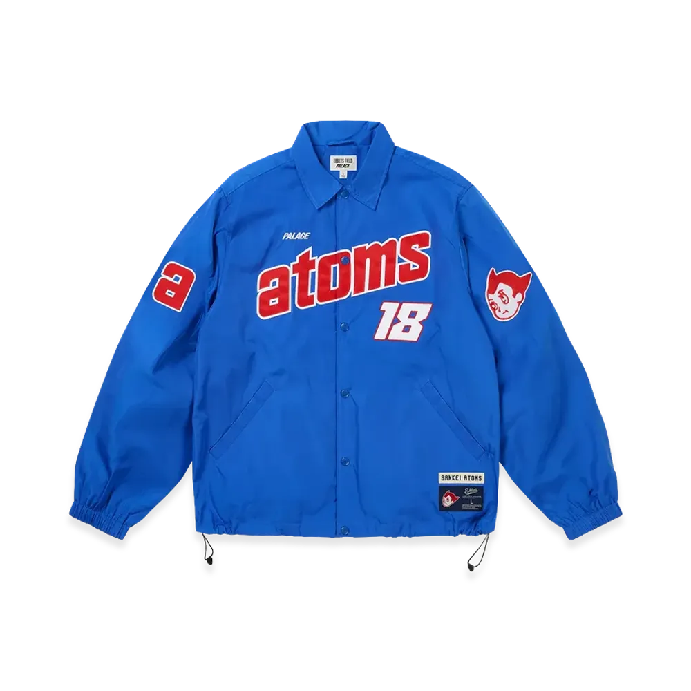 PALACE x SANKEI ATOMS Coach Jacket "Blue"
