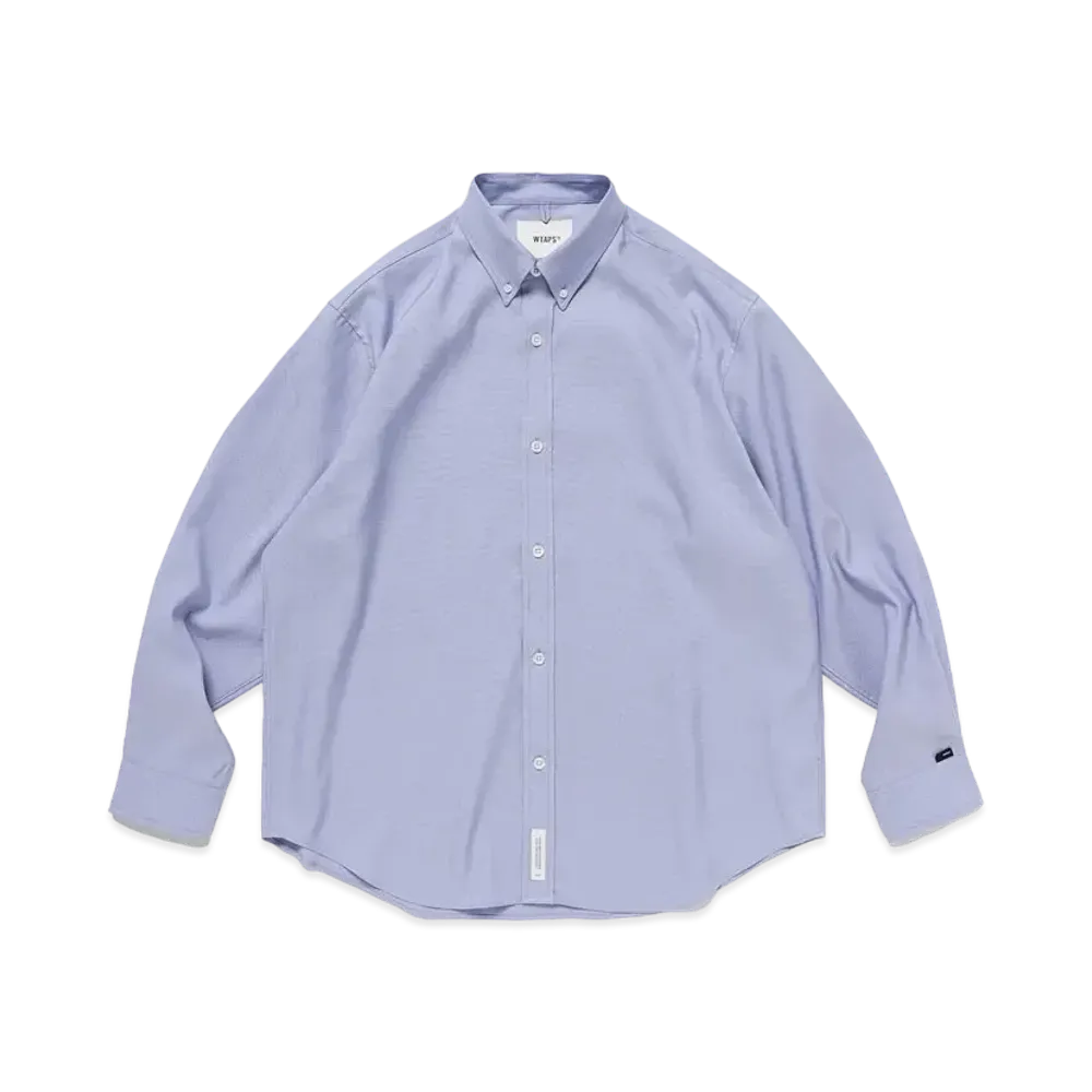 WTAPS BD 02 / LS / Poly. Oxford. Coolmax "Blue"