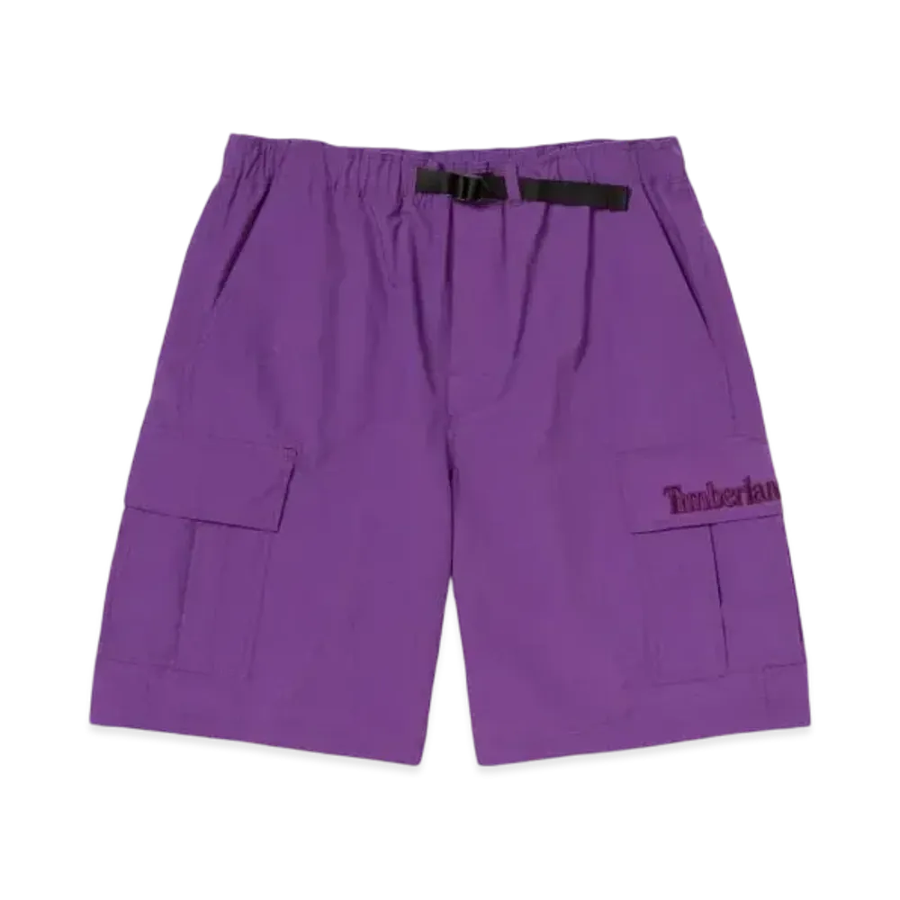 Timberland Allgender Nylon Cargo Shorts "Grape Wine"