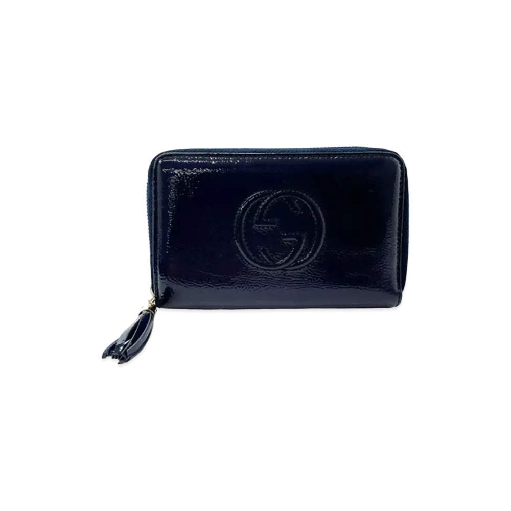 GUCCI Soho Tassel Zip Wallet