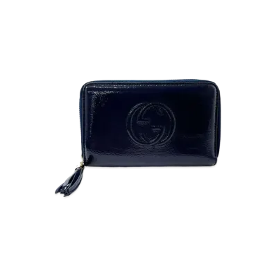 GUCCI Soho Tassel Zip Wallet