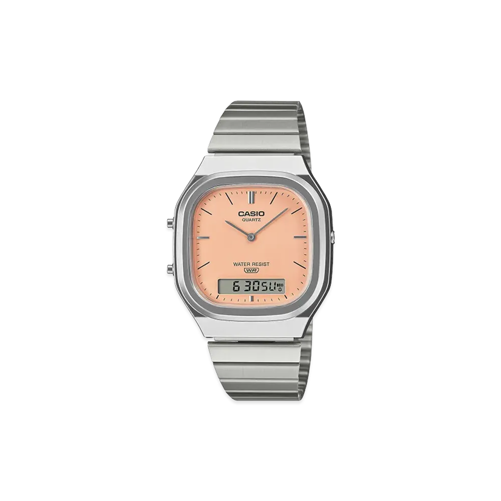 Casio Classic AQ-240E-4AJF "Silver/Pink"