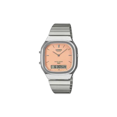 Casio Classic AQ-240E-4AJF "Silver/Pink"