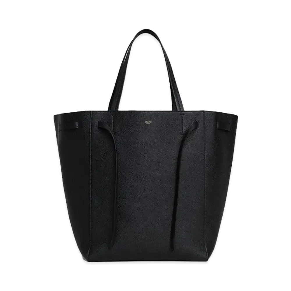CELINE Medium Cabas Phantom in Soft Grained Calfskin "Black"