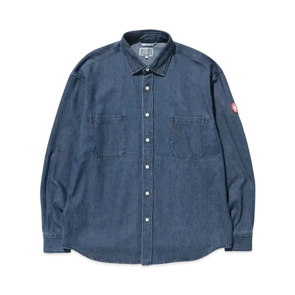 Cav Empt (C.E) WIDE DENIM SHIRT "Indigo"