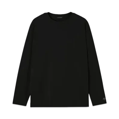 DESCENTE ALLTERRAIN Double Tailoring Crew Neck Shirt "Black"