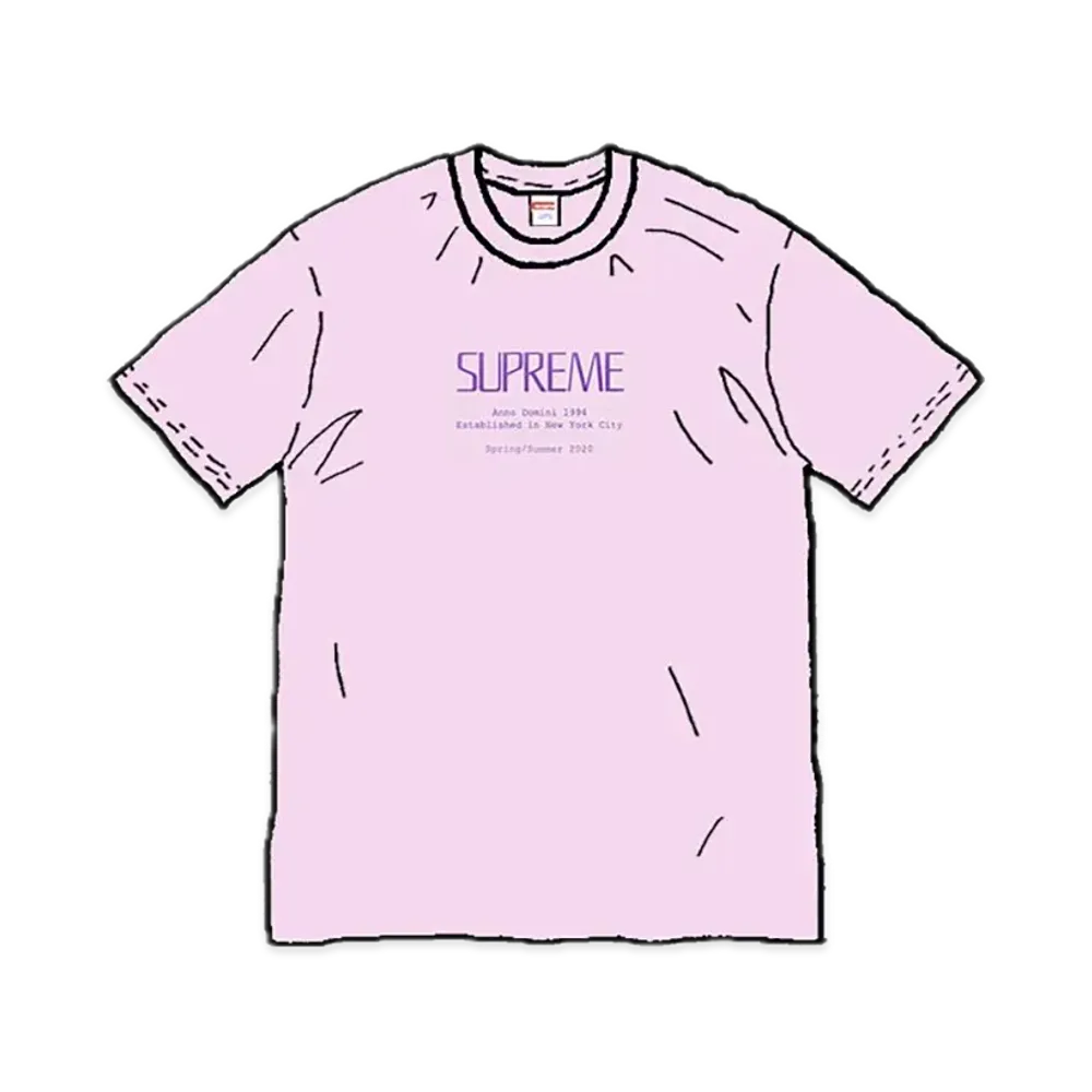 シュプリーム アンノ ドミニ Tシャツ "グレープ"