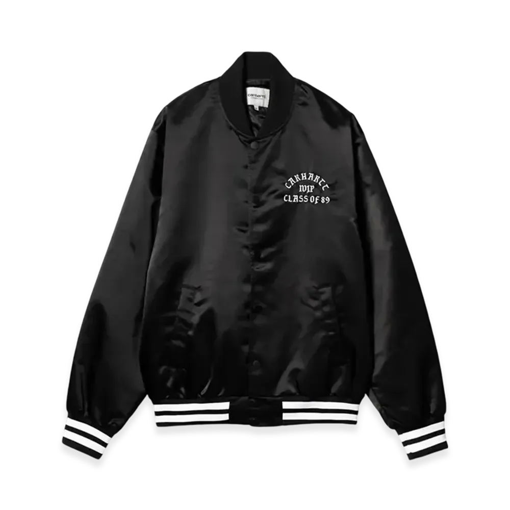 Carhartt WIP Class Of 89 Bomber Jacket "Black"