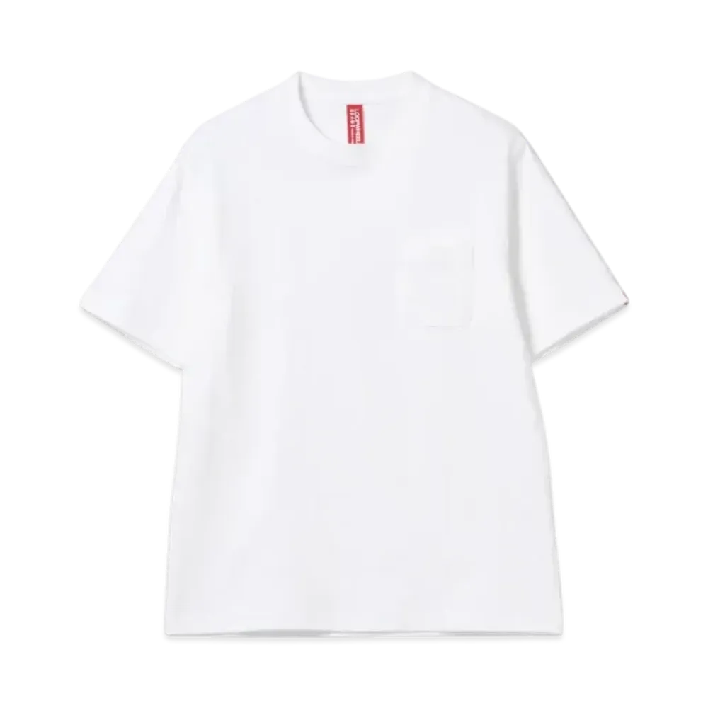 BEAMS JAPAN x LOOPWHEELER Pocket T-Shirt "White"