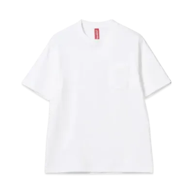 BEAMS JAPAN x LOOPWHEELER Pocket T-Shirt "White"