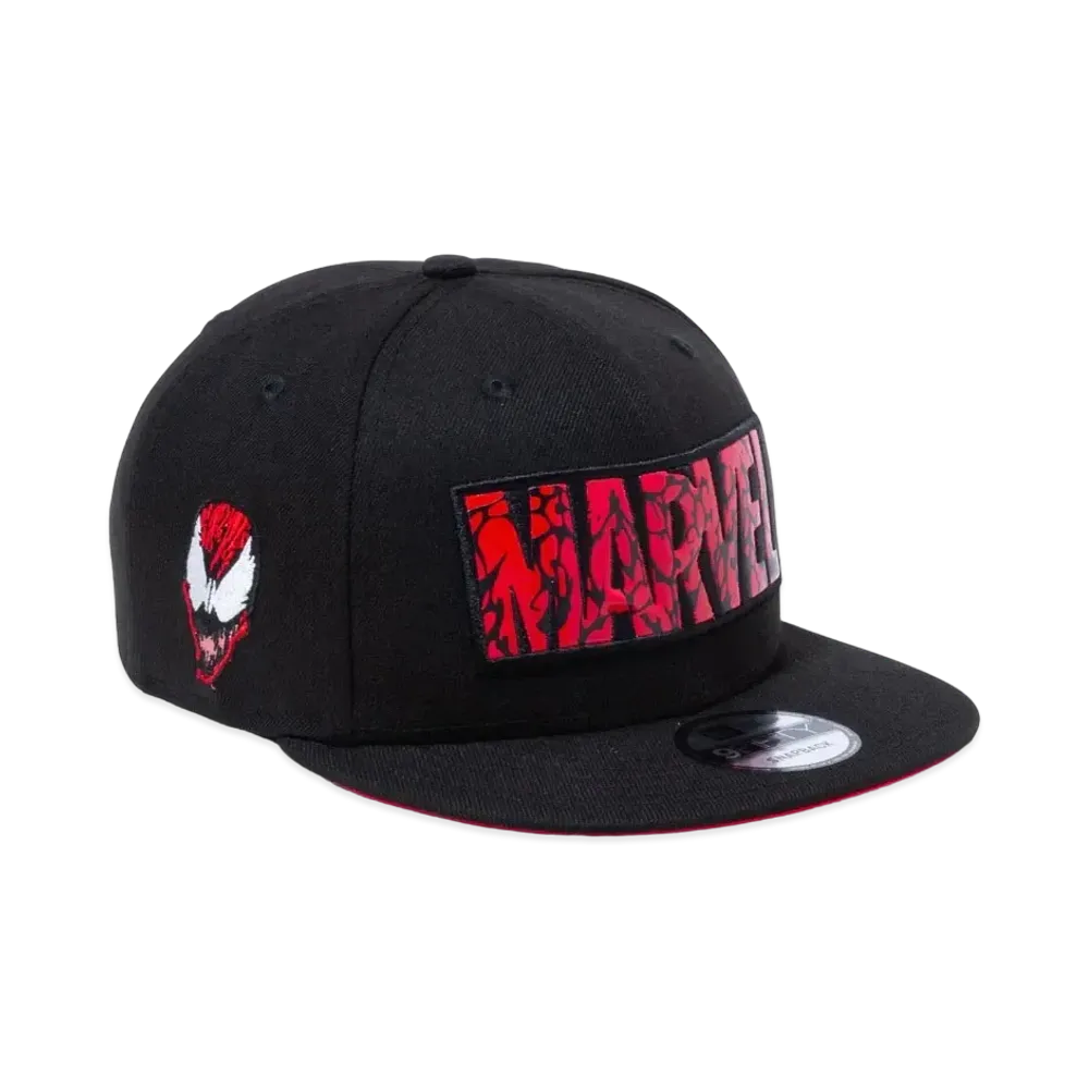 NEW ERA 9FIFTY MARVEL Logo CARNAGE "Black/Red"
