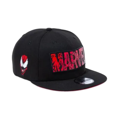 NEW ERA 9FIFTY MARVEL Logo CARNAGE "Black/Red"