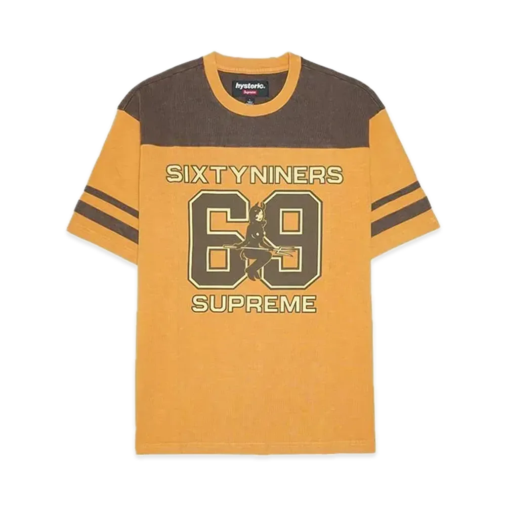 Supreme x HYSTERIC GLAMOUR 69 Football Top "Mastered"
