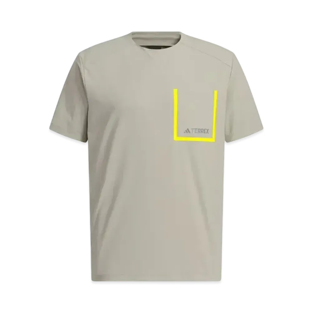 adidas National Geographic Short Sleeve T-Shirt "Silver Pebble"