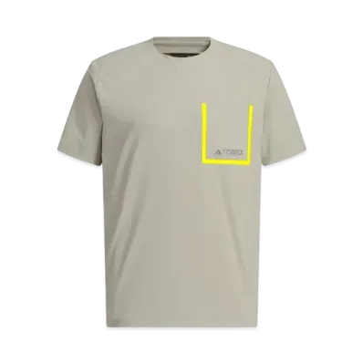 adidas National Geographic Short Sleeve T-Shirt "Silver Pebble"
