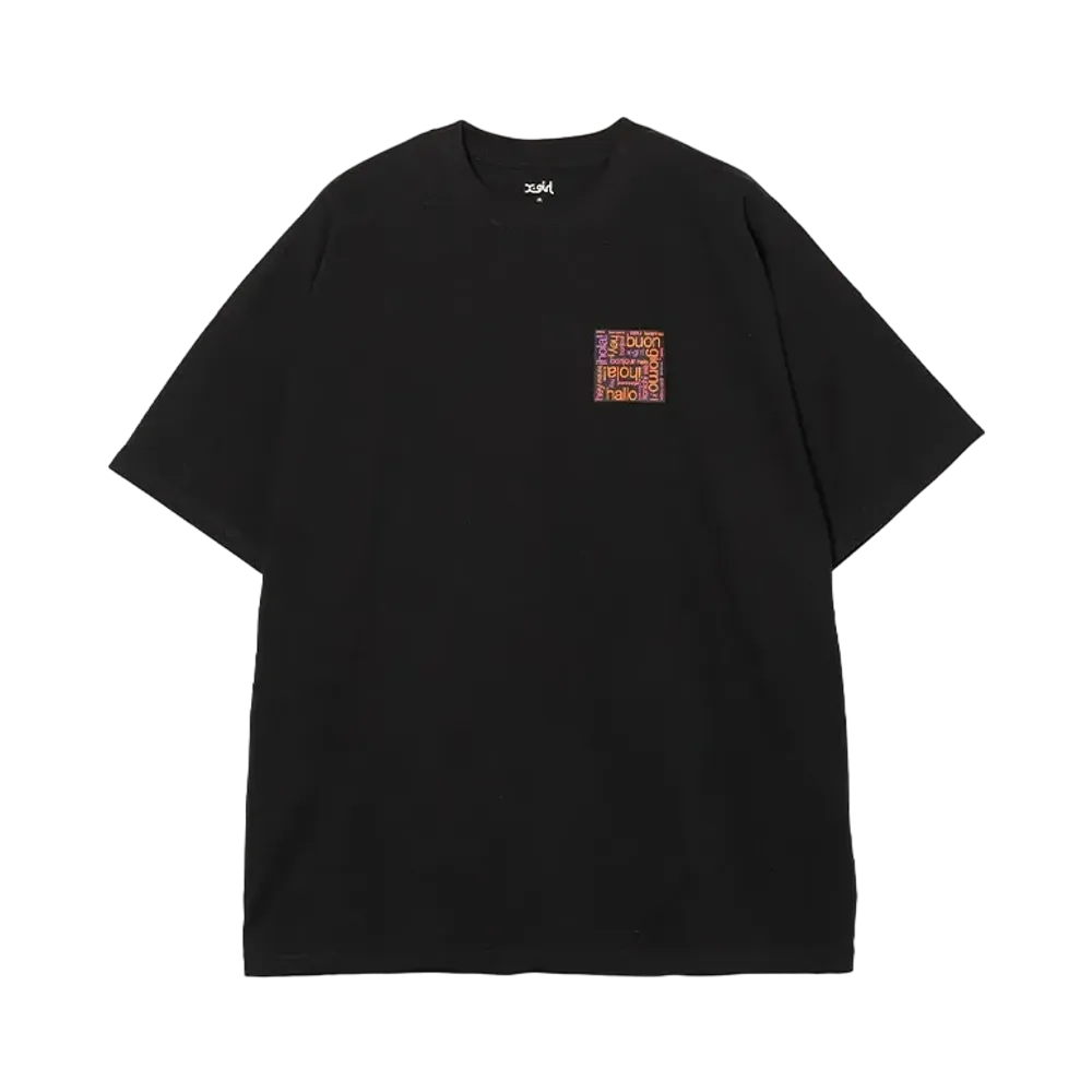 X-Girl Bonjour Logo S/S Big Tee Dress "Black"