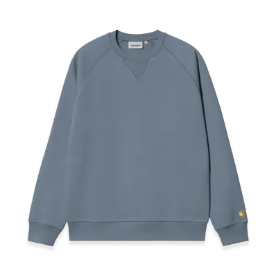 Carhartt WIP Chase Sweat "Icesheet/Gold"