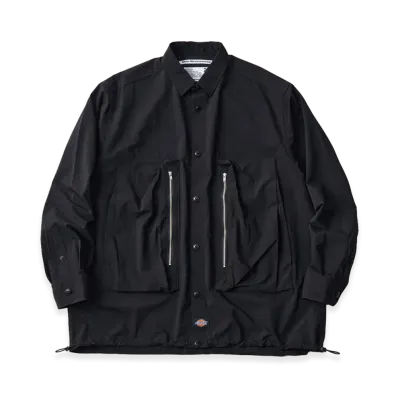 White Mountaineering x Dickies Vintage Nylon Work Shirt "Black"
