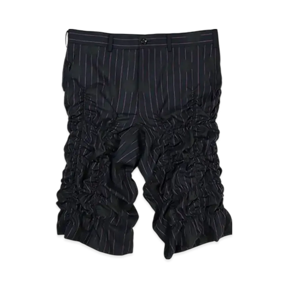 COMME des GARCONS HOMME PLUS Dot Stripe Milled S-PT "Black"